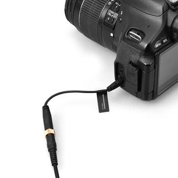 COMICA BTM-CPX 3.5 mm TRRS moteris TRS vyrų Garso kabelis TRRS-TRS Garso konverteris adapteris DRLS Kamera universalūs priedai