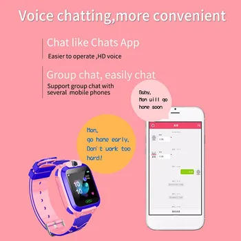 Mados Dizaino Vaikai Smart Žiūrėti Vaikams SOS Anti-lost Smartwatch Kūdikių 2G SIM Kortelės Laikrodis Skambinkite Vietą Tracker Smart Laikrodžiai