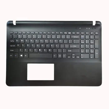 JAV nešiojamojo kompiuterio klaviatūra sony Vaio SVF152C29U SVF152C29W SVF152C29X SVF152A29L SVF152C29L juoda/balta su Palmrest viršutinį Dangtelį
