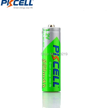 32PCS PKCELL AAA baterijos 850mah 1.2 v NIMH AAA akumuliatoriai aaa žemas savęs iškrovimas batteria