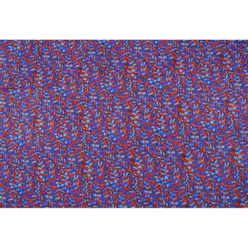 Ankara audinio Afrikos poliesterio spausdinami blue blokas Afrikos grindų danga vaškas aukštos kokybės 6 metrų/daug Afrikos audinio clothingFP6192