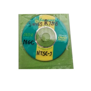 100vnt Naujas atvykti šveicarijos Įkrovos Diskas Mini DVD NGC NTSC, PAL