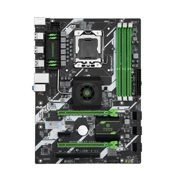 HUANANZHI Deluxe X58 LGA1366 Plokštė su 3 RAM Slots PROCESORIUS Xeon X5690 su Aušintuvas Didelis Markės RAM 24G(3*8G) REG ECC Geriausi Combo