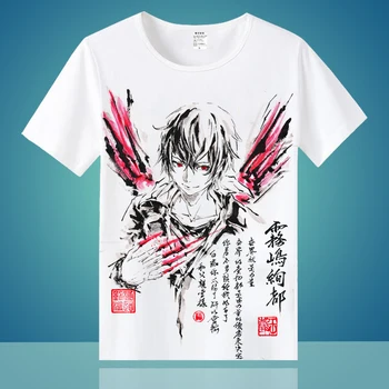 Atsitiktinis Anime Tokyo Pabaisa Kaneki Ken Touka Kirishima Marškinėliai Vyrams, Moterims, T-marškinėliai trumpomis Rankovėmis marškinėlius Mados