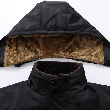Dydis M-5XL 2019 Naujas vyrų žiemos striukė vyrams kailis žiemą prekės ženklo vyras drabužių casacos masculino Storas žieminis paltas