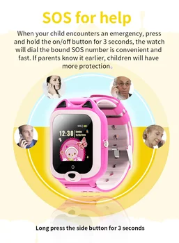 4G GPS Wifi SOS Protingas Vaikams, Vaikams, Vaizdo skambinimo IP67 atsparus vandeniui Žadintuvas Kamera Kūdikių Žiūrėti Vieta LBS Stebėjimo Smartwatch
