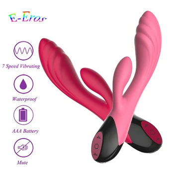 ORISSI 7 Greičio Dviguba Vibracija Modeliavimas Klitorio Triušis G spot Vibratoriai Moterims Sekso Žaislai Erotinis Produktų, Dildo, Vibratoriai