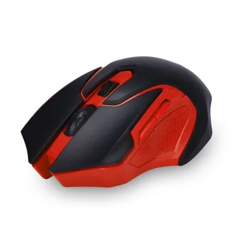 Prekės Pelė Patvarus, aukštos kokybės bevielė pelė 2,4 GHz Wireless Optical Gaming Mouse Pelėms PC Nešiojamas Kompiuteris