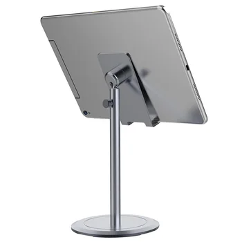 Didelio Dydžio Reguliuojamo Aukščio Aliuminio Tablet Stand Sukimosi Stalas Planšetinio kompiuterio Laikiklį, skirtą 