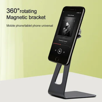 Darbalaukio Magnetinio Telefono Laikiklis iPhone 12 Magsafe Stovėti 360 Sukimosi Tablet Metalo Telefono Turėtojas Paramą, skirtą 