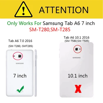 Naujas Tablet Case For Samsung Galaxy Tab a6 7.0