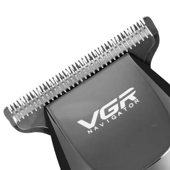 VGR 30 Profesionalių Vandeniui Plaukų TrimmerDisplay Vyrų Plaukų Clipper Gyvūnėliais, Mažai Triukšmo Clipper Titano Keramikos Skustuvo Ašmenimis