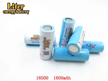 Originalus Litro energijos baterijos IKPA 18500 Baterija 3.7 V 1600mAh li-ion Įkraunama Baterija, apsauginiai saugojimo dėžutė