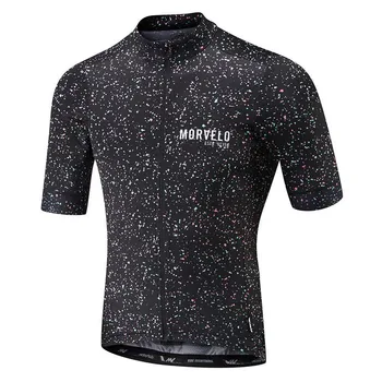 2021 morvelo naujausias pro komandos tilptų aukščiausios kokybės vyriški vasaros trumpomis rankovėmis dviračių megztiniai Dviračių megztiniai trumpomis rankovėmis marškinėliai