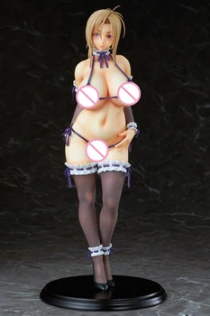 30cm Japonų Anime Seksualus duomenys Q-šešios SESERYS Akiko Kamimura Įdomu, Festivalis Seksualių Merginų PVC Veiksmų Skaičius, Žaislas suaugusiems Modelis Lėlės