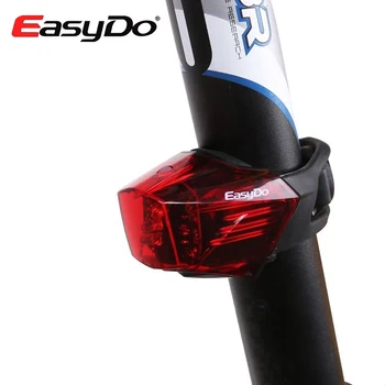 EasyDo USB Mokamas Dviračio Galinis Žibintas Dviračių LED Lempos Kalnų MTB Kelio nuo balnelio iškyšos Dviračių užpakalinis žibintas atsparus Vandeniui Luces Bicicleta