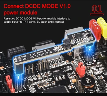 BIGTREETECH DCDC REŽIMAS V1.0 Maitinimo Modulis tiekia Elektros SKR V1.4 SKR V1.4 Turbo Kontrolės Valdyba 3D Spausdintuvo Dalys TFT35 Bltouch