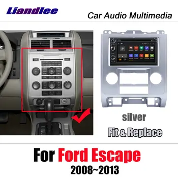 Automobilis Stereo-Multimedijos Grotuvo Ford Escape 2008-2013 M Vaizdo BT DVD Carplay Žemėlapis GPS Navigacija 