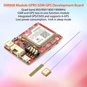 Elecrow Crowtail SIM808 Modulį, GPRS, GSM, GPS Plėtros Taryba GSM ir GPS Du-in-one Funkcija Modulis su 3,7 V Ličio Baterija