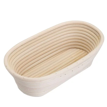 Įvairių Formų ir Kiekis duona krepšelį rauginama duonos tikrinimo krepšelį Įdėklas Apvalus, Ovalo formos Vaisiai Dėklas virtuvės accessories duona