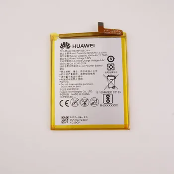 Originalios Telefonų Baterijos HB386483ECW+ Už Huawei Honor 6X / G9 plius / Maimang 5 / GR5 2017 3340mAh Baterijos Pakeitimas