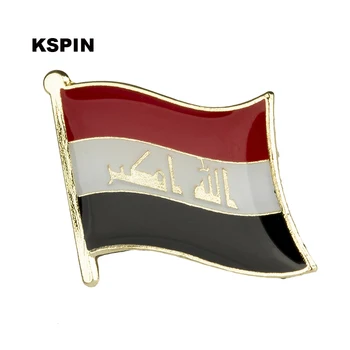 Irako vėliava pin atlapas pin ženklelis 10vnt daug Sagė Piktogramos KS-0202