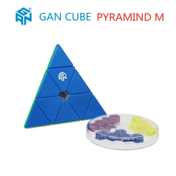 GAN kubas 3x3x3 Magnetinio Magic cube GAN kubo PYRAMIND M Magnetas Greitis kubas 3x3x3 Įspūdį cubo magico Game cube Švietimo Žaislai