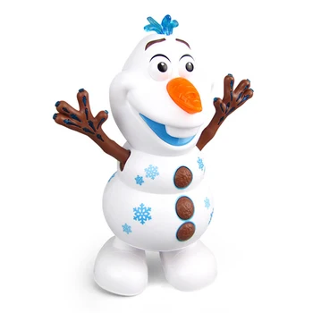 LeadingStar Šokių Robotai Sniego Olaf Elektros Žaislas su Šviesos Muzika Gali Mosuoja Ginklais su 5 Muziką Vaikams, Gimtadienio, Kalėdų Dovana