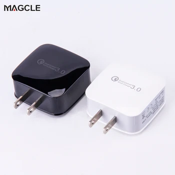 Magcle QC3.0 Įkroviklis 18W QC3.0 Sieninis įkroviklis Greitas USB Įkroviklis (Greitai Įkrauti 2.0 Suderinamas), 