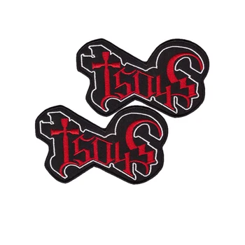 Klasikinis mados Dvasia Siūti Geležies Pleistras Išsiuvinėtu Logotipu Roko Muzikos Heavy Metal Punk 