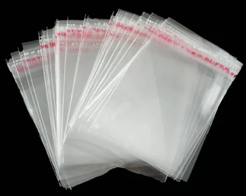 Doreen Lauke karšta - 100 Vnt Aišku, Lipni Sandarinimo Plastikiniai Maišeliai 15x24cm (B04011)