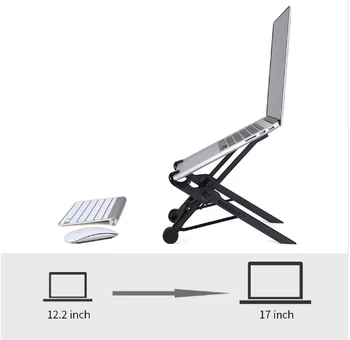 NEXSTAND K2 nešiojamas stendas sulankstomas nešiojamų reguliuojamas nešiojamas lapdesk offic lapdesk.ergonomiška nešiojamojo kompiuterio stovas