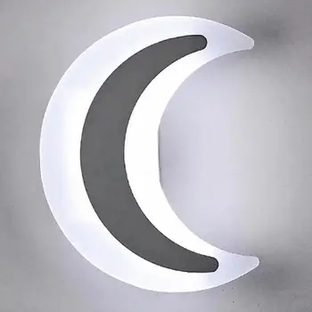 Modernus Minimalistinis LED Mėnulis Sieniniai Šviestuvai Gyvenamasis Kambarys Balkonas Laiptinės Koridoriaus Praėjimo Miegamasis Akrilo Šviesos rungtynių WF102308