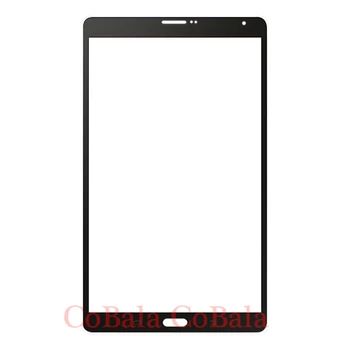 1Pcs Juoda-Balta Samsung Galaxy Tab S 8.4 T700 T705 T707 Priekinis Stiklas 8.4