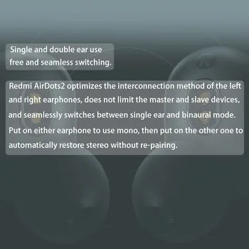 Originalus Xiaomi Airdots 2 Redmi Airdots2 5.0 