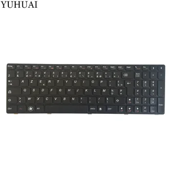 NAUJAS FR Klaviatūra LENOVO Ideapad G560 G560A G565 G560L prancūzijos nešiojamojo kompiuterio klaviatūra juoda