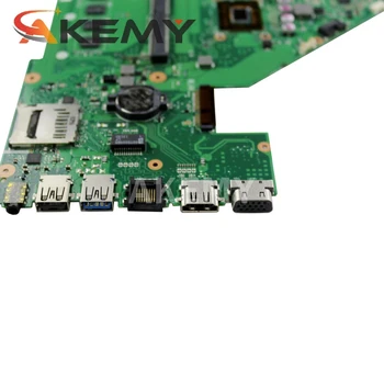 Akmey X550CC Nešiojamojo kompiuterio motininė plokštė, Skirta Asus X550CA X550CL R510C Y581C X550C originalus mainboard 4GB-RAM 1007U/2117U CPU