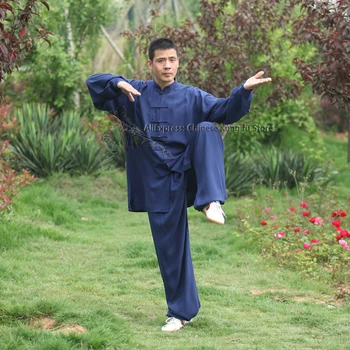 Chi Vienodas Medvilnės, 6 Spalvų, Aukštos Kokybės Wushu Kung fu Drabužiai Vaikams, Suaugusiems, Kovos menų Wing Chun Kostiumas