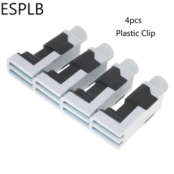 ESPLB 4pcs Metalo/Plastiko Įrašą Reguliuojamas LCD Ekranas skaitmeninis keitiklis Tvirtinimo Apkaba, skirta 