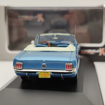 Premium X 1:43 FORD MUSTANG Kabrioletas 1966 PRD250 Mėlyna Diecast Modelių Auto Automobilių Kolekcija