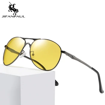 JIFANPAUL Klasikiniai vyriški UV400 apsauga, akiniai nuo saulės, prekės dizainas poliarizuoti akiniai nuo saulės vyrams lauko vairavimo akinius vyrams