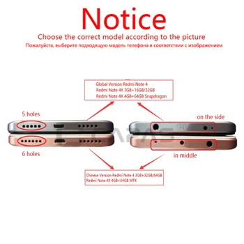 Už Xiaomi Redmi Pastaba 4X 3GB 32GB Metalo Galinio Baterijos Dangtelio Redmi Pastaba 4X Snapdragon 625 Galinių Durelių Būsto Atveju atsarginės Dalys