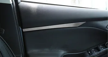 Nerūdijančio Plieno Automobilio Stilius Vidinės Durys Lipdukai Porankiu Apdailos Dangtelio Lipdukas, skirtas Ford Focus 3 4 MK3 MK4 2012-2017