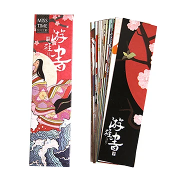 30Pcs/pak Mielas Japonų Stiliaus Žymą Animacinių filmų Knygos Kino Žymą Mokyklos Raštinės Reikmenys