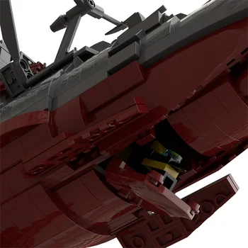 Buildmoc Filmą Kosminio Laivo Space Battleship Yamato Garsaus Valtis Plytų Ss Įranga, Biuro Įranga Valčių Statyba Blokai Švietimo Žaislai, Dovanos