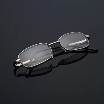 Skaitymo Akiniai Vyrų dilimui Presbyopic Optinis Lęšis Leesbril Okulary Padaryti Czytania Lunette Metalo Rėmas Unisex Veidrodis Aišku