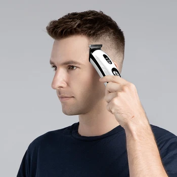 GOODMAN Elektriniai Plaukų Clipper Vyrų Profesionalios Plaukų Žirklės USB Įkraunama Plaukų Cutter Vyrų Suaugusiųjų Skustuvas