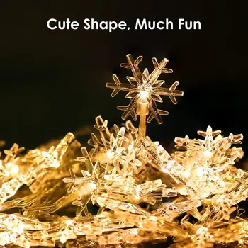 LEADLY Kalėdų Led Styginių Šviesos Kamuolys Apvalus LED Pasakų String Žibintai Spoksoti Vandeniui Baterijos Styginių Šviesos Lauko Šalis