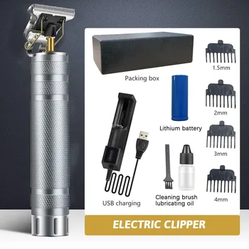 2020 m. Elektros Plaukų Clipper Vyrų Naftos Galvos Elektriniai Plaukų Clipper Plaukų Clipper Nustatyti Elektros Plaukų Clipper Budos Galva Retro Namuose
