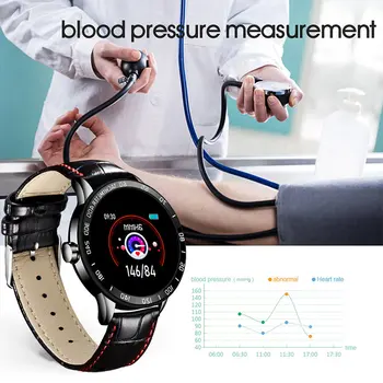LIGE Sporto Smart Watch Vyrų Pažangus Fitneso Stebėti širdies ritmą, kraujo Spaudimą, Stebėti Pedometer 